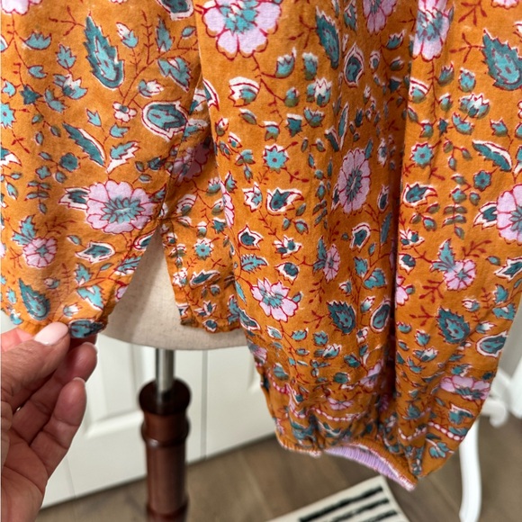 Evereve - Cleobella Shania Off the Shoulder floral print blouse. - Picture 7 of 11